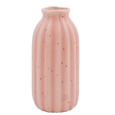 Vaso de Porcelana 12cm - Rosa